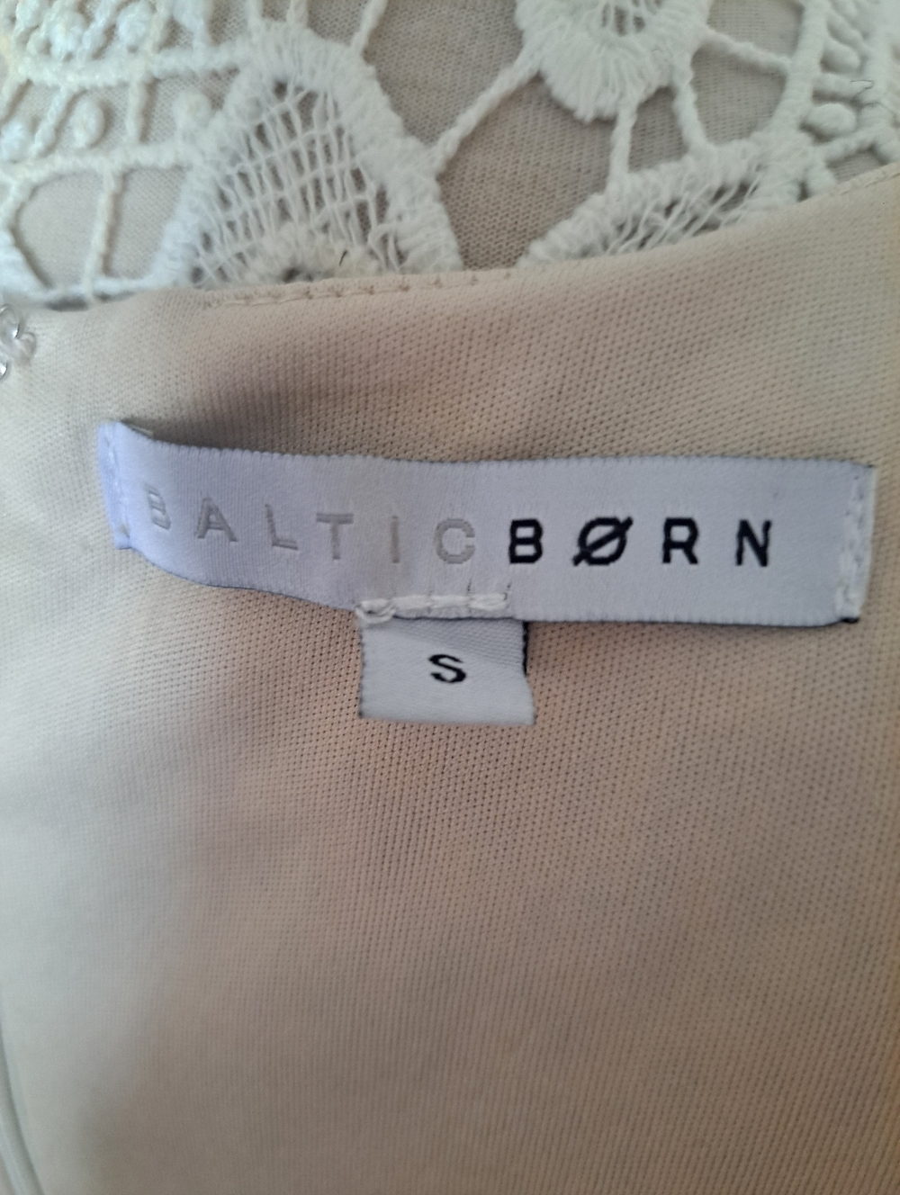 Dress Baltic Born Cream and Black Printed Long Sleeve Maxi Dress - Picture 8 of 14